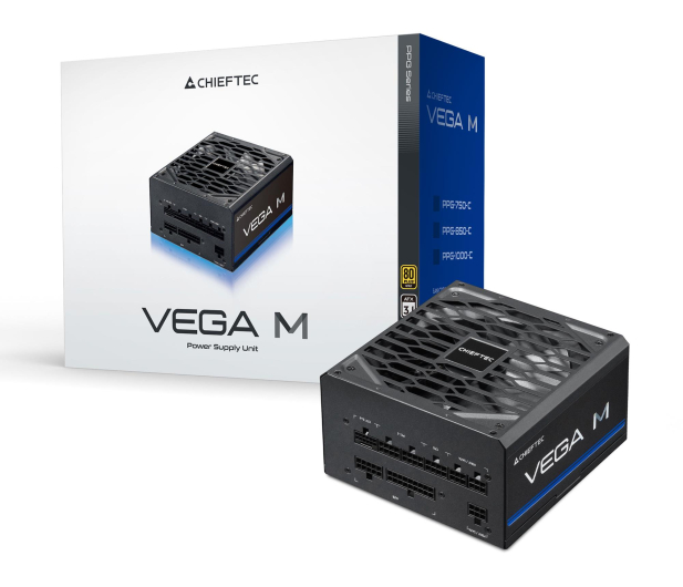 CHIEFTEC Vega M 1000W 80 Plus Gold PPG-1000-C - 1469991 - zdjęcie